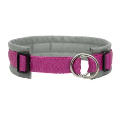 AnnyX Zugstopphalsband Fun grau pink 1