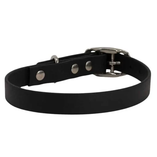 Biothane Halsband schwarz