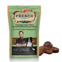 FRESCO Martin Ruetter Trainingsdrops Pferd mit Preiselbeeren und Birne 150g