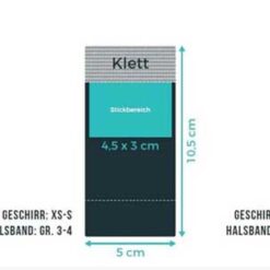 Telefonschilder Groessentabelle