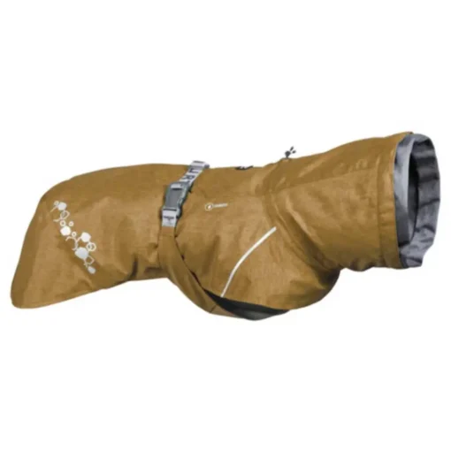 Hurtta-Regenmantel-Monsoon-Coat-beige