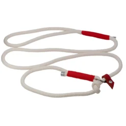 Retrieverleine Creme/Rot