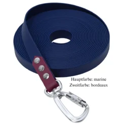 Biothane Schleppleine marine/bordeaux