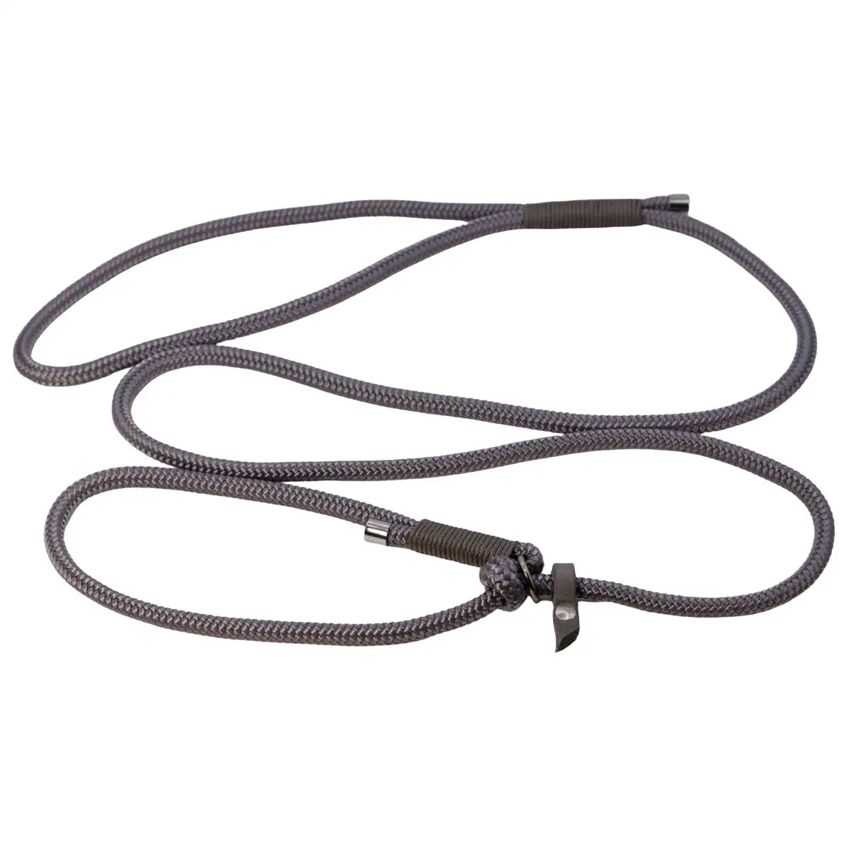 Retrieverleine grau/grau