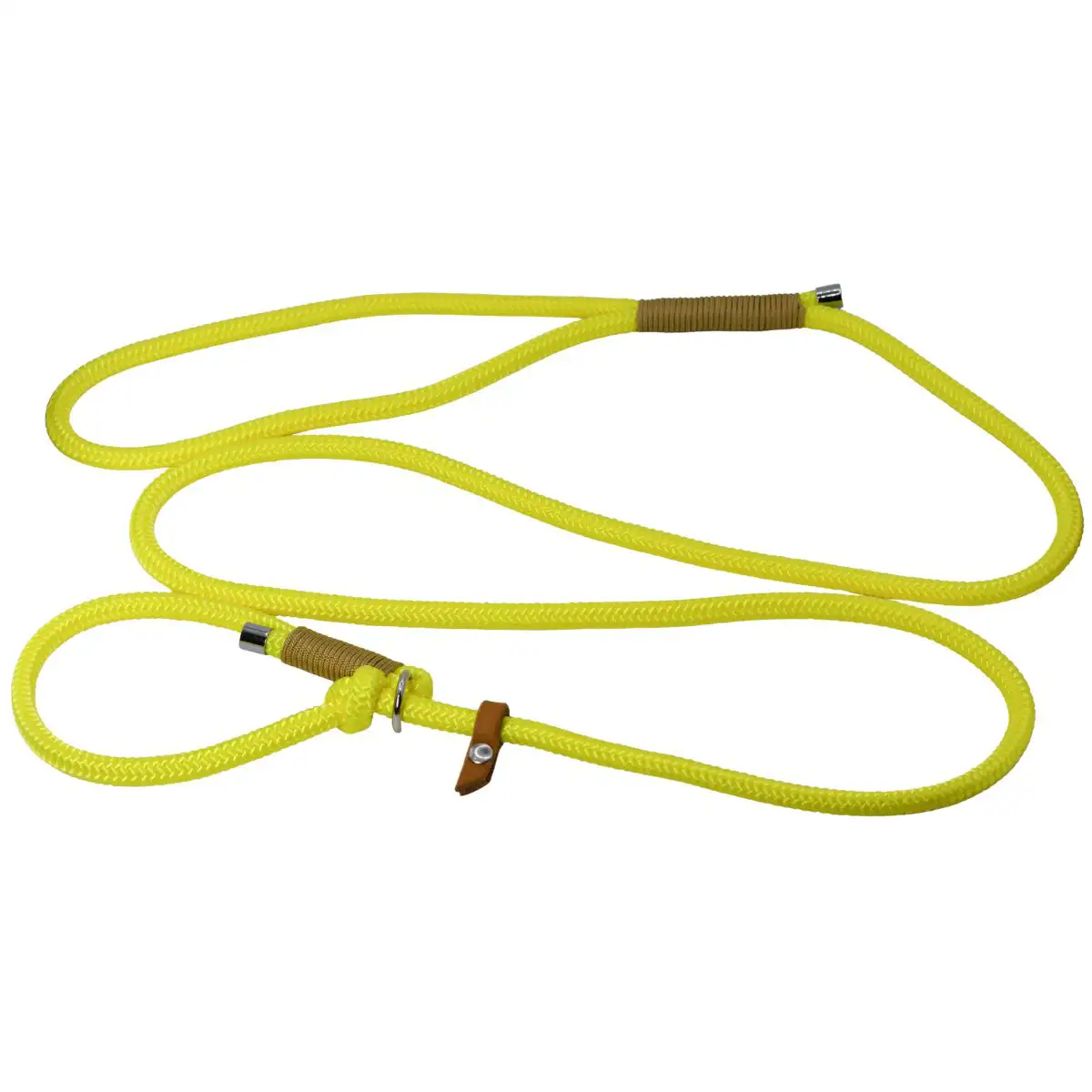 Retrieverleine neon gelb/ocker